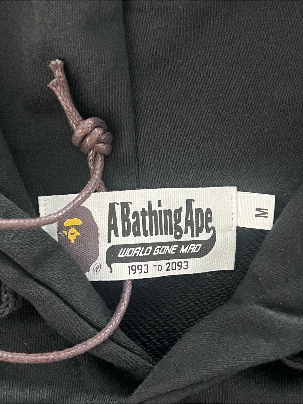 Men's A Bathing Ape (BAPE) Graphic Pullover Hoodie - Black - M